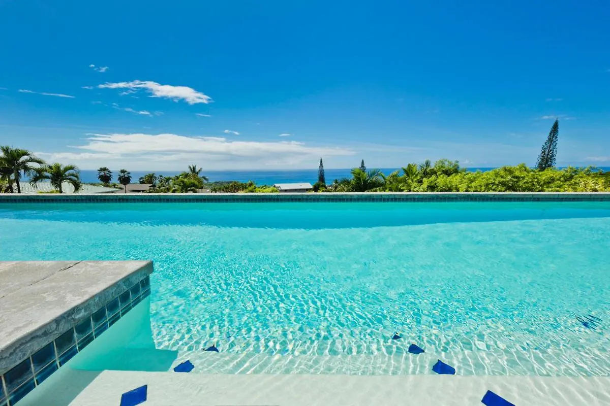 Panoramic Ocean View Home With Pool By Kona Philong Καϊλούα-Κόνα 0*,