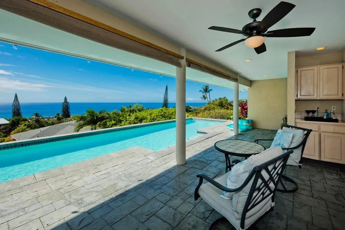 Panoramic Ocean View Home With Pool By Kona Philong Καϊλούα-Κόνα Ηνωμένες Πολιτείες της Αμερικής